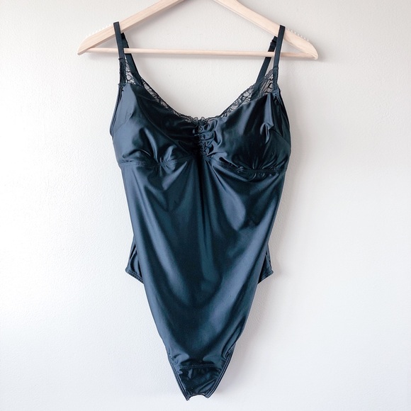 Gilly Hicks Bodysuit Large black - Picture 1 of 13